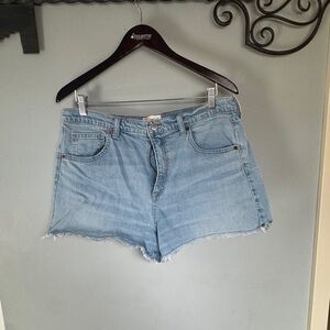 Universal Thread Light Blue Denim Cutoff Shorts